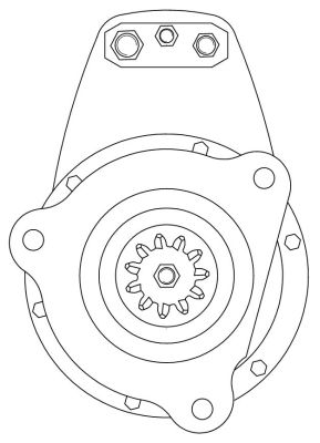 PRESTOLITE ELECTRIC Käynnistinmoottori 861099